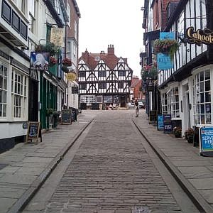 6x4 Photograph of Steep Hill Lincoln