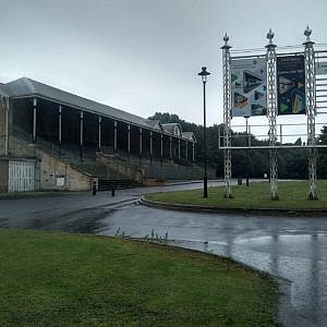 Photograph 6x4 of Lincoln Carholme Racecourse Grandstand