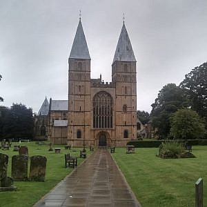 6x4 Photograph of Southwell Minster
