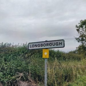 Longborough Village Name Signpost 6x4 Photograph - Photo taken September 28 2023