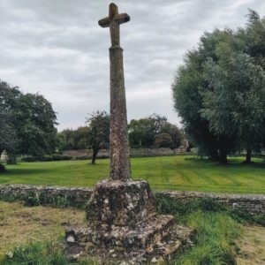 Wayside Cross in the Village of Condicote 6×4 Photograph taken September 28 2023
