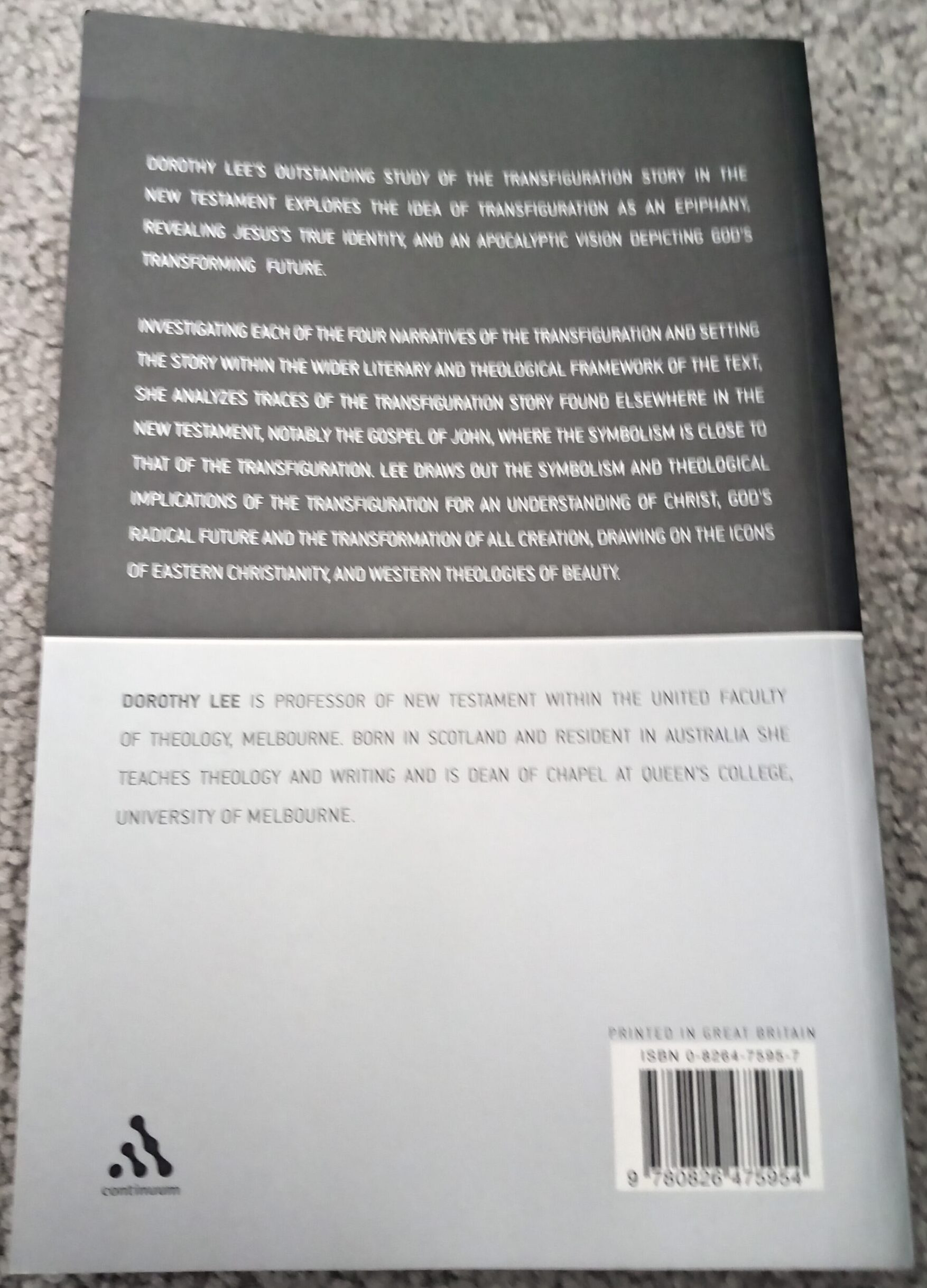 Transfiguration by Dorothy Lee Paperback Book - Image 3