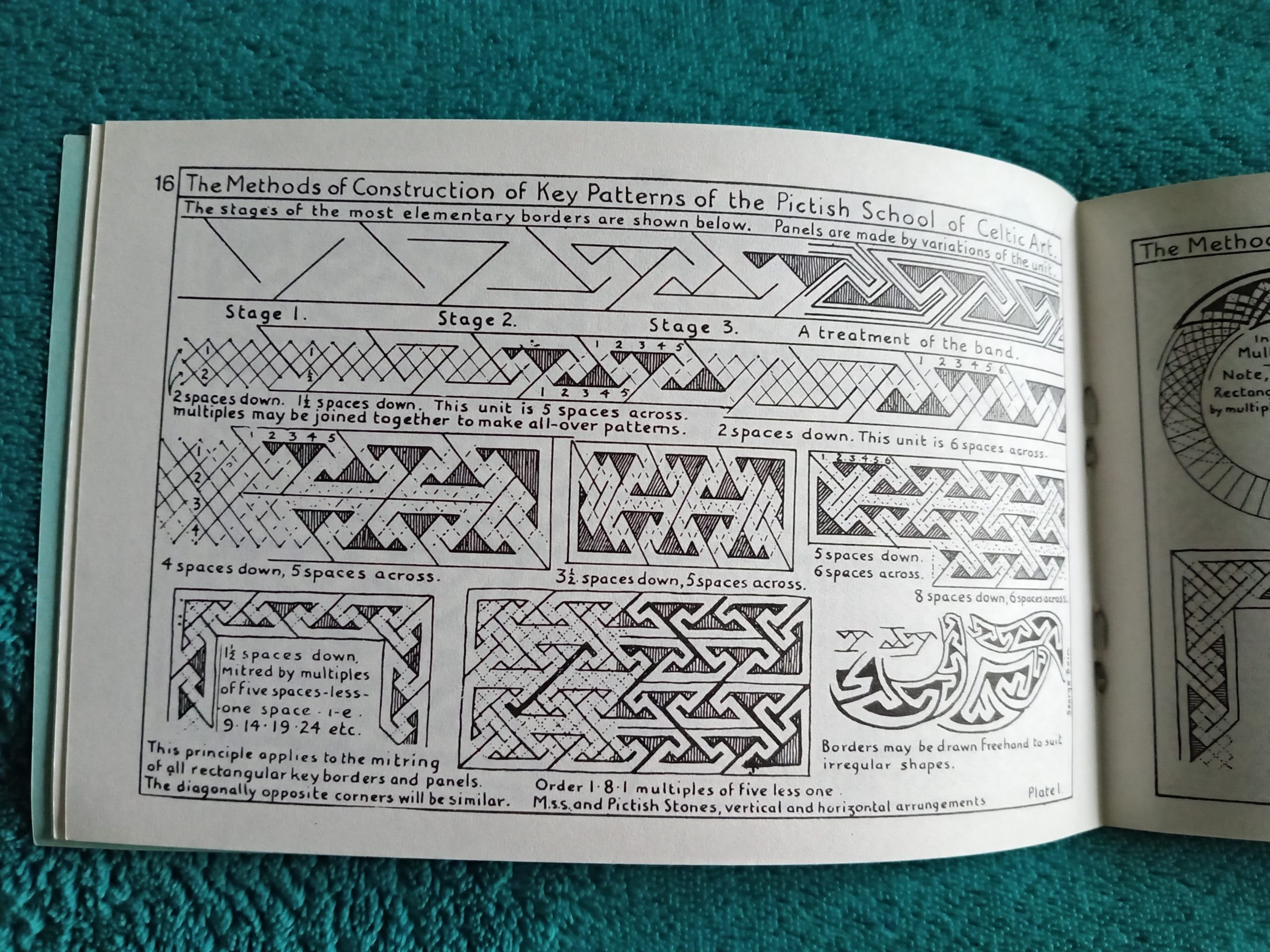 Celtic Art key patterns 1982: George Bain mini-book for sale - Image 2