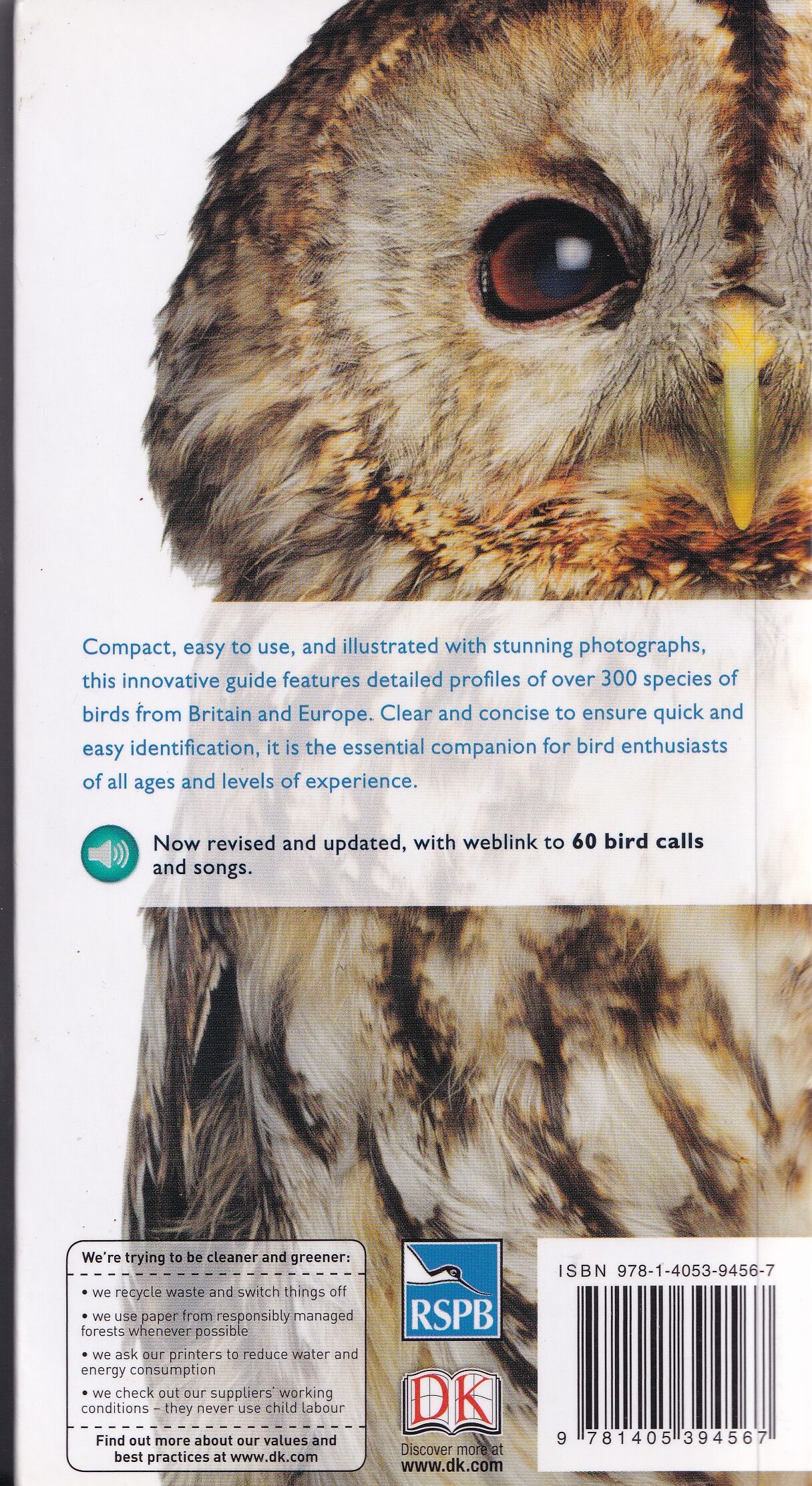 RSPB Pocket Birds of Britain and Europe – Jonathan Elphick & John Woodward
