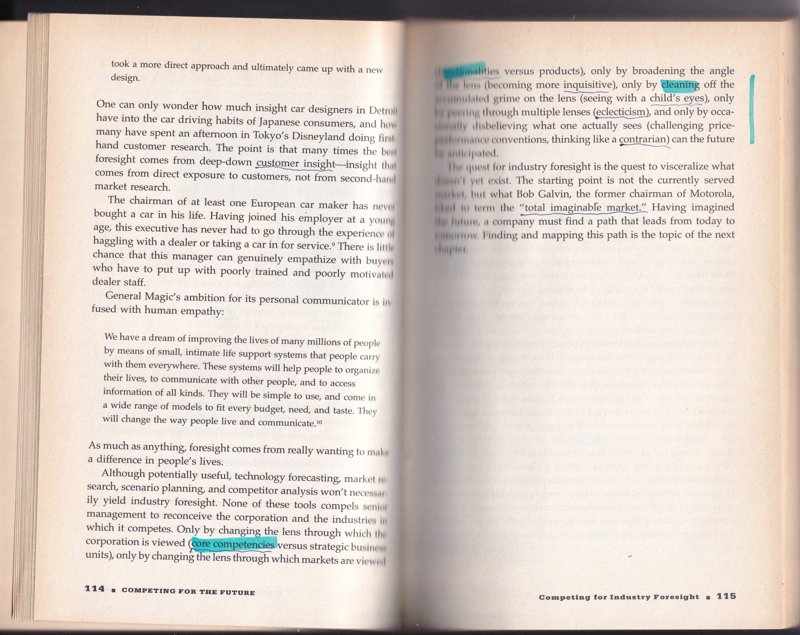 Competing for the Future by Gary Hamel & C.K. Prahalad – 1996