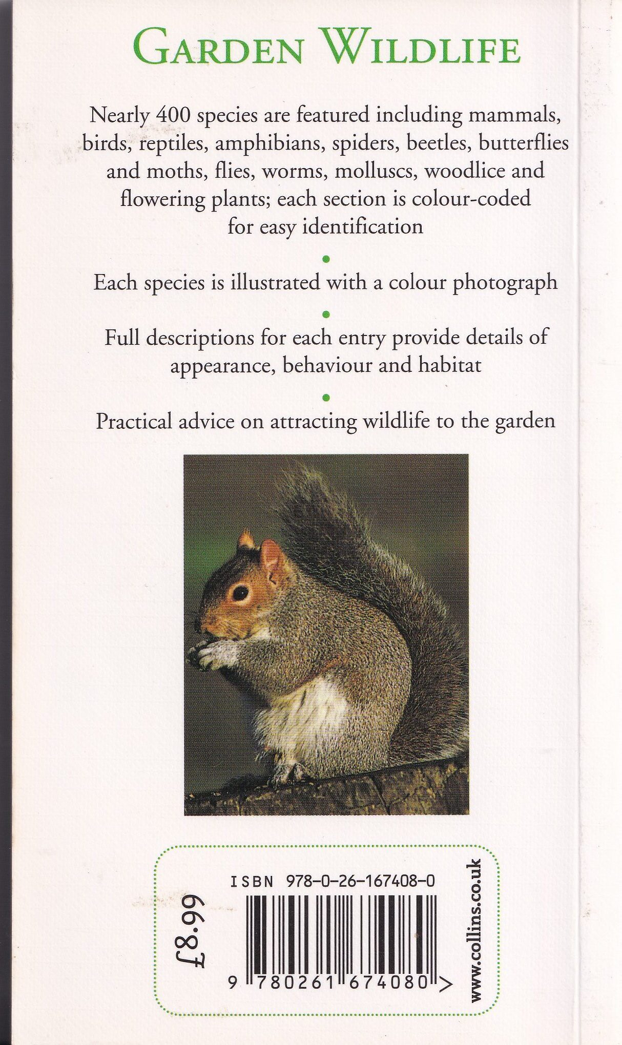 Garden Wildlife of Britain & Europe by Michael Chinery
