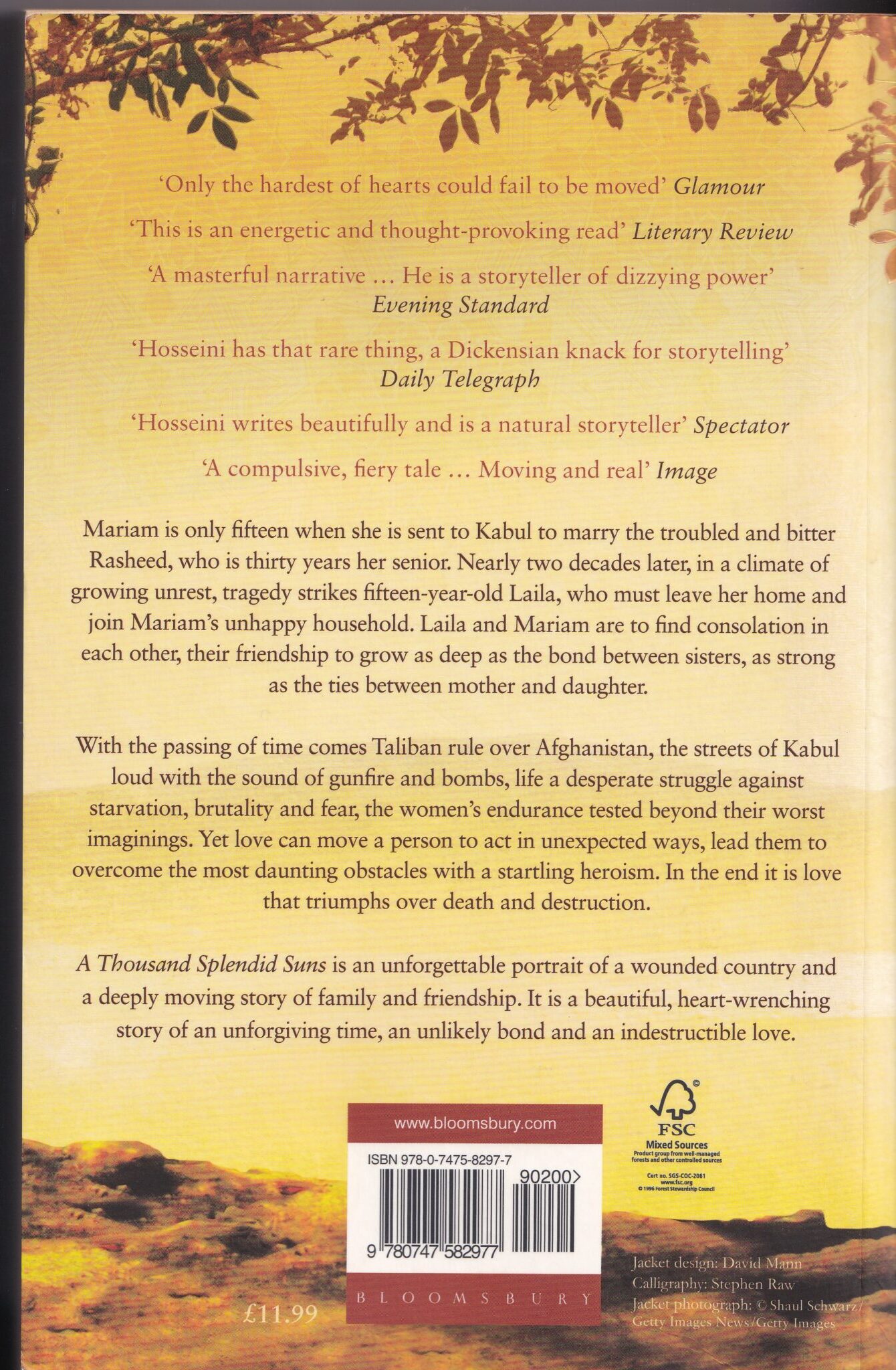 A Thousand Splendid Suns by Khaled Hosseini