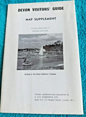 Devon Map Supplement Including Street Maps of Plymouth and Exeter